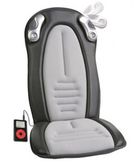 iCush Music Sync Programmable Massage Seat Cushion