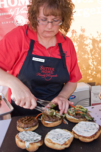 Preparing Burger