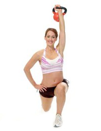 Kettle Bell Lunge
