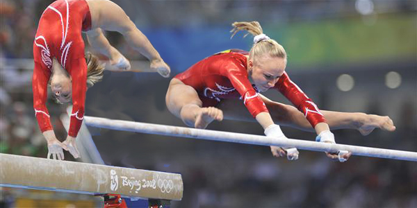 Liukin and Johnson