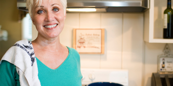 Woman Cooking