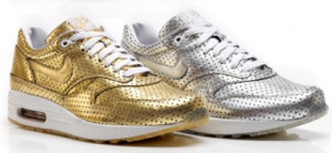 Nike Air Max 1 - Olympic perforated metal pack