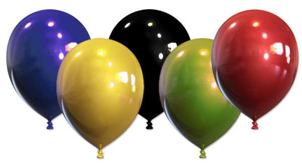 Olympic Party Balloons