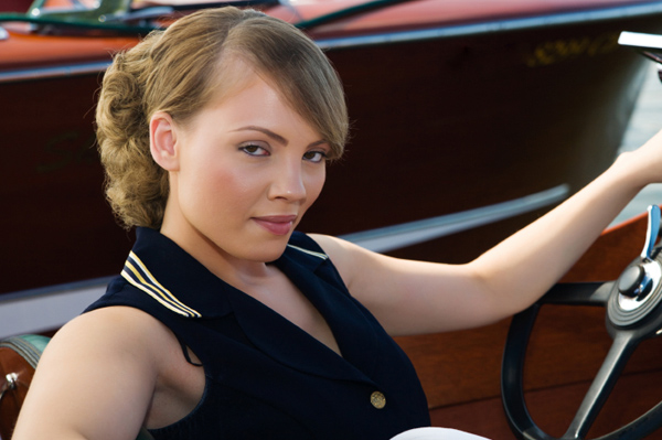 Woman in Sailor Suit