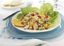 Orange Crab Salad