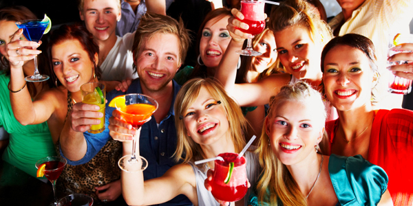 Mixed Drinks at Party