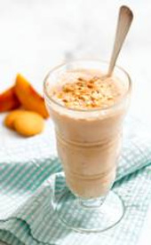 Peach pie smoothie