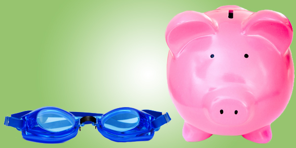 Piggy Bank and Goggles
