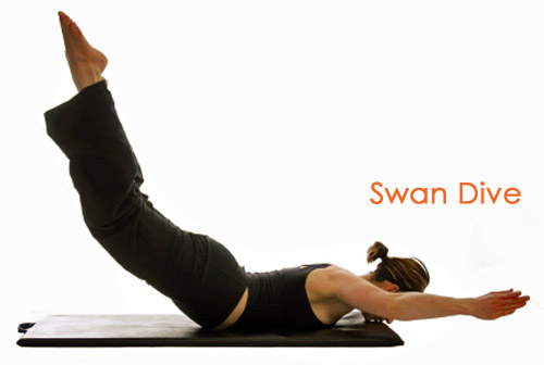 Pilates - swan dive