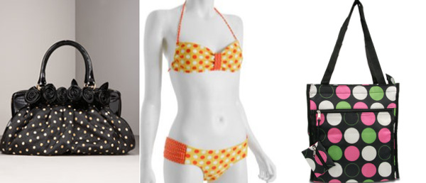 Polka dot fashions