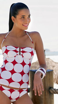 Polkadot bikini