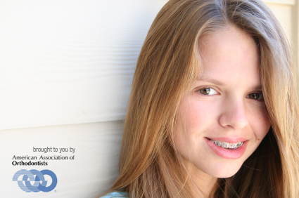 girl with braces