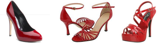 Red Shoes - Kellie Pickler Red High Heels