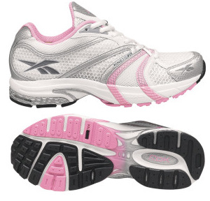 Reebok pink sneakers