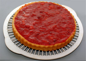 Rhubarb and Strawberry Pie