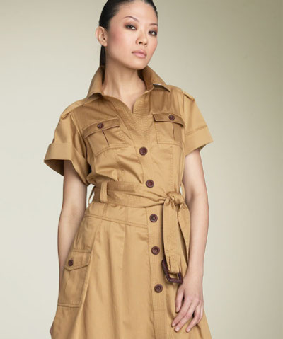 Safari shirtdress