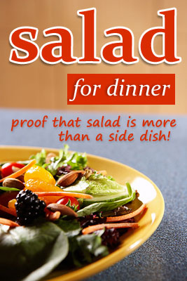 Salad for dinner - recipes