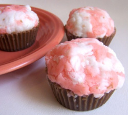 Soap cupcakes