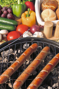 Sausage on the Grill