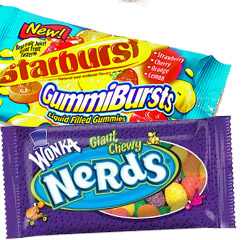 starburst and nerds