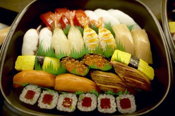 sushi platter