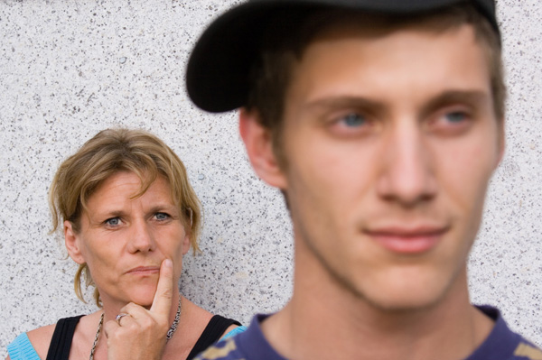 Teen and Worried Mom