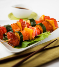 Teriyaki Salmon Appetizer