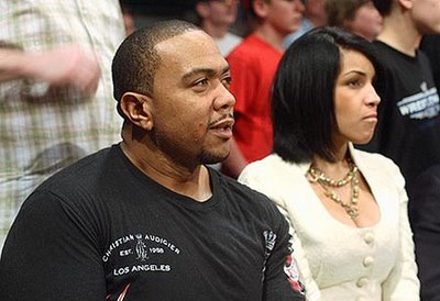 Timbaland and his new wife, Monique