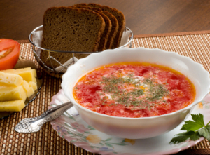 Tomato cabbage soup