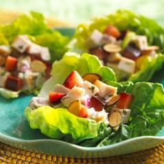 Tarragon turkey lettuce cups