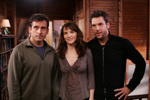 Steve Carell, Juliette Binoche and Dane Cook in Dan in Real Life