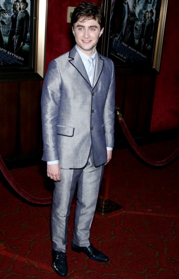 Daniel Radcliffe at the New York premiere of Harry Potter