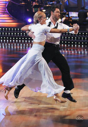 Denise and Maks bring the heat