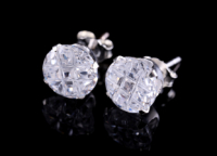 Diamond earrings