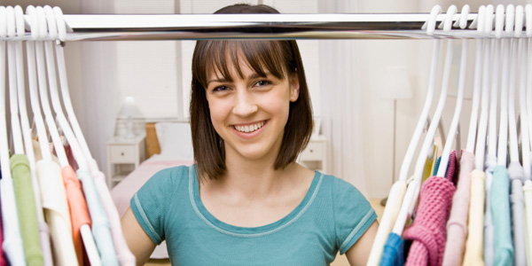 Woman and Closet