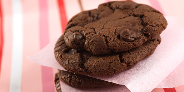 Chewy Double Chocolate Cookies