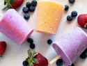 Easy peasy fruit and yogurt popsicles recipe