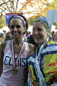 Eloise Caggiano at NYC Marathon