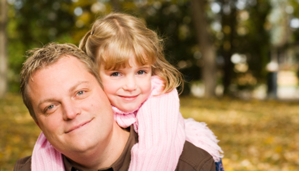 Father and daughter