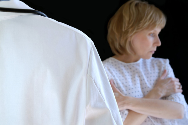 Female Patient and Doctor