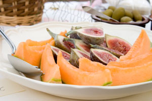 Figs and melon