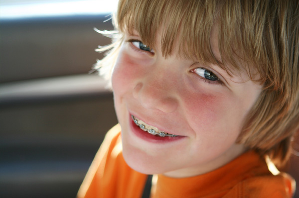 Boy in Front Seat
