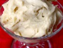Frozen banana peanut butter guilt-free ice cream