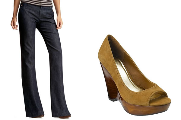 jeans and shoes