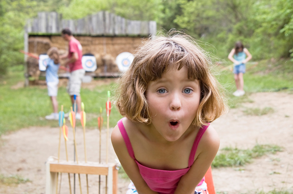 Girl at Summer Camp