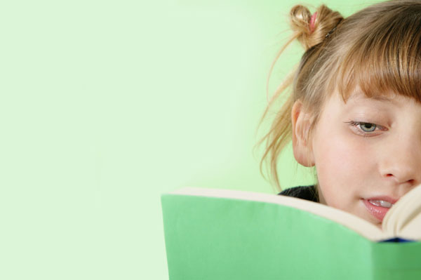 Girl Reading Book