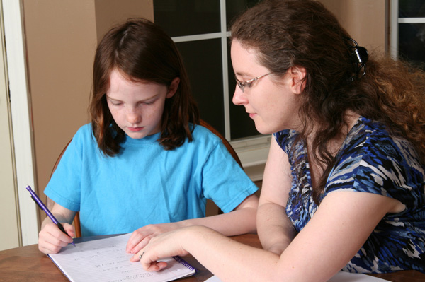 Girl with Tutor