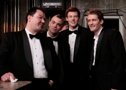 The fearsome foursome on Glee
