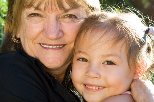 Grandmother with Granddaughter