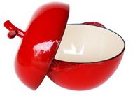 Green Cooking Pot Specialty Red Apple Cooking Pot